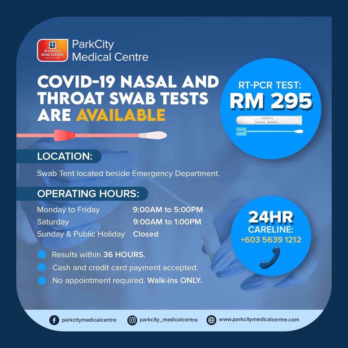 Covid 19 Test Rm 295 Pmc